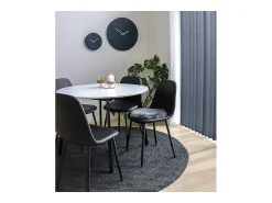 Ropa De Casa-Asiento de piel de cordero Ø 35 cm Gris