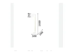 Clearance Ideal Lux AXEL PT1, Lámpara de pie, Blanco