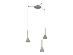 Aygo Sospensione 3 Luci Spostabile Sabbia Con Cavo Cm.250 Marru00f3n Online