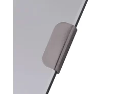 Espejo-Azulejos de espejo sin marco 8 piezas 20,5 cm Plateado