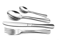 Amefa Cubierto-Baguette 2.5 - Cubertería 24 piezas Plateado