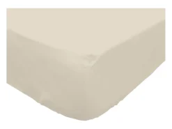 Discount Soleil d'ocre Bajera ajustable de algodón 140x190 cm PERCALE crudo Beige