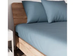 Outlet Soleil d'ocre Bajera ajustable de algodón 160x200 cm JERSEY Azul