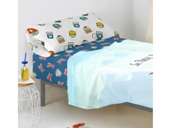 Outlet Happyfriday Bajera Cama 105 (105x200 cm) Son avion Multicolor