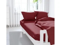 Online Soleil d'ocre Bajera lisa 140x190 cm ZZZ Rojo