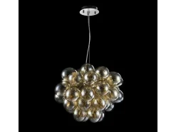 Maytoni Balbo Lámpara Colgante de Techo Níquel, 8 Luces, G9 Gris Discount