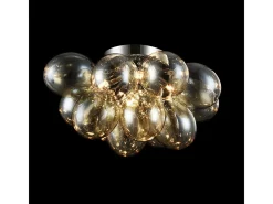 Discount Maytoni Balbo Plafón de Techo Semi Empotrado Níquel, 4 Luces, G9 Gris