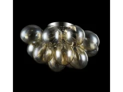 Discount Maytoni Balbo Plafón de Techo Semi Empotrado Níquel, 4 Luces, G9 Gris