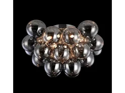 Maytoni Plafón-Balbo Plafón de Techo Semi Empotrado Níquel, 8 Luces, G9 Gris