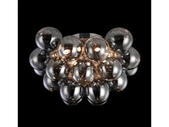 Maytoni Plafón-Balbo Plafón de Techo Semi Empotrado Níquel, 8 Luces, G9 Gris