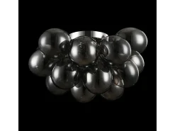 Outlet Maytoni Balbo Plafón de Techo Semi Empotrado Níquel, 4 Luces, G9 Gris