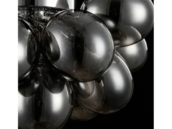 Outlet Maytoni Balbo Plafón de Techo Semi Empotrado Níquel, 4 Luces, G9 Gris