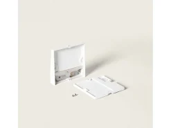 Ledkia Baliza de Pared Exterior LED 3W CCT Seleccionable Superficie Cuadrado Jade Blanco Online