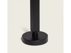 Ledkia Baliza de Pie Exterior LED 12-24W 80-160 cm Superficie Calax 800 mm Negro Sale