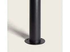Ledkia Baliza de Pie Exterior LED 6W 60cm Aluminio Cashel Negro