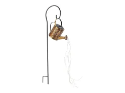 Lumisky Iluminación Exterior-Baliza de riego solar H78CM ARROSY Dorado