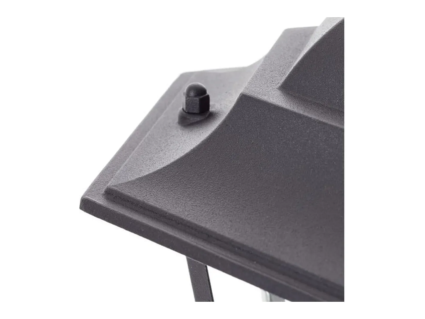 Sale Baliza exterior Carleen negra - metal/vidrio - E27 máx. 60 W - IP44 Negro
