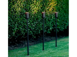 Ledkia Baliza Exterior LED 6W 60 cm con Pincho Glimme Mate Negro Discount