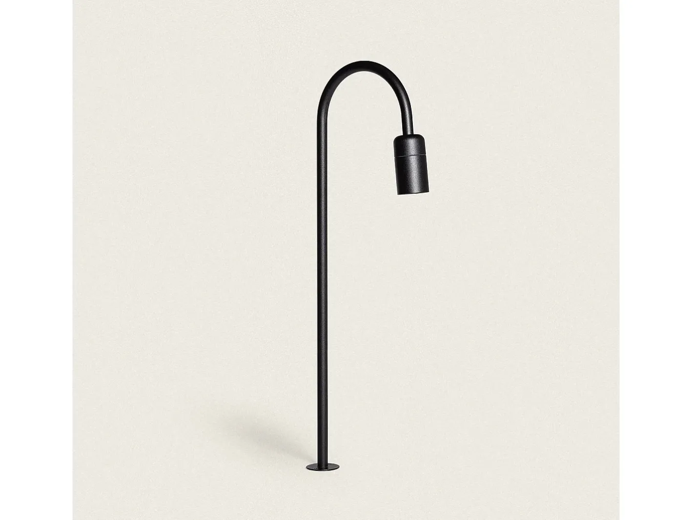 Best Ledkia Baliza Exterior LED 6W 60 cm con Pincho Garmil Mate Negro