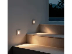 Hot Ledkia Baliza Exterior LED 2W Empotrable Pared Cuadrado Olite 2700K Cálido Blanco