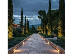 Ledkia Baliza Exterior LED 7W Empotrable Pared Rectangular Groult 2700K Blanco Cálido Negro