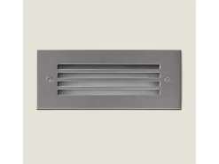 Outlet Ledkia Baliza Exterior LED 4W Empotrable Pared Morgan 4000K Blanco Neutro Plateado