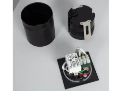 Best Ledkia Baliza Exterior LED 3W Empotrable Pared Cuadrado Ellis 4000K Blanco Neutro Negro