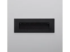 Best Ledkia Baliza Exterior LED 7W Empotrable Pared Rectangular Groult 4000K Blanco Neutro Negro