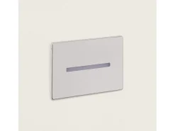 Ledkia Baliza Exterior LED 3W Empotrable Pared Wabi Lineal Plateado New