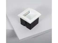 Sale Ledkia Baliza Exterior LED 4W Empotrable Pared Cuadrado Leif 2700K Cálido Blanco