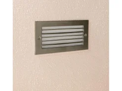 Ledkia Baliza Exterior LED 9W Empotrable Pared Negro Drive 3000K Blanco Cálido Gris