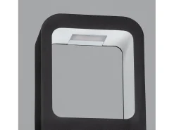 Clearance Ledkia Baliza Exterior LED 6W Superficie Pie 80cm Emerita 4000K Blanco Neutro Negro