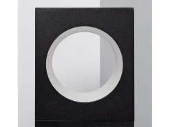 Ledkia Baliza Exterior LED 12W Superficie Pie 60cm Arada 3000K Blanco Cálido Negro