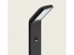 Ledkia Baliza Exterior LED 9.5W Superficie Pie 50cm Aluminio con Detector de Movimiento Legacy Negro Online