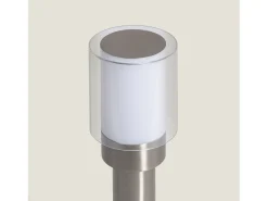 Ledkia Iluminación Exterior-Baliza Exterior Superficie Pie 50cm Acero Inoxidable Martin Gris