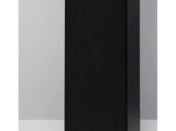Ledkia Iluminación Exterior-Baliza Exterior Superficie Pie 74cm Augusta Negra Negro