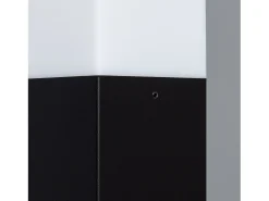 Ledkia Iluminación Exterior-Baliza Exterior Superficie Pie 74cm Augusta Negra Negro