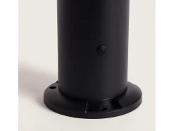Ledkia Iluminación Exterior-Baliza Exterior Superficie Pie 35cm Polaris Negro