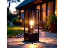 New Ledkia Baliza Exterior Superficie Pie Bayal EasyFit 12V Negro