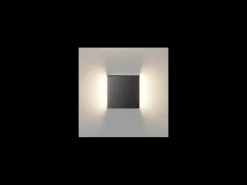 Iluminación Exterior-Baliza LED empotrable para escalones de Beneito & Faure - 4 W, luz cálida 3000 K, 120° - Aplique de pared cuadrado Blanco