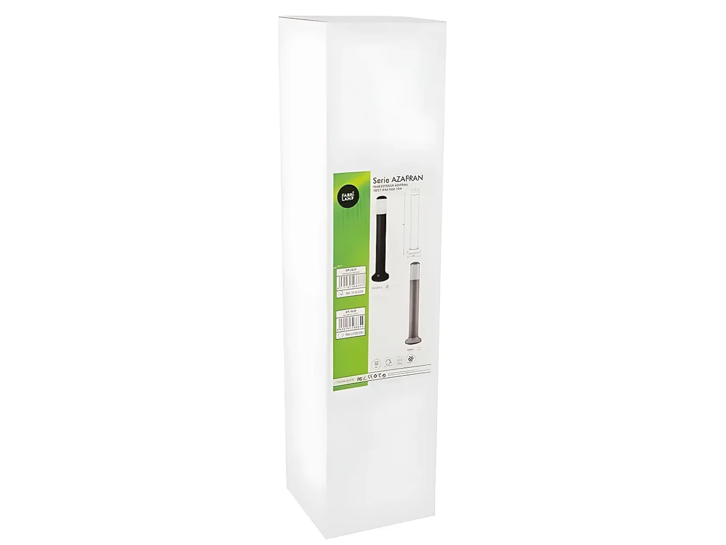 Sale AKUNADECOR Baliza Para Exterior Modelo Azafran En Ip44 Negro