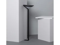 Best Ledkia Baliza Solar Exterior LED Superficie Pie 80cm con Detector de Movimiento Yuma Big 5000K Blanco Frío Negro