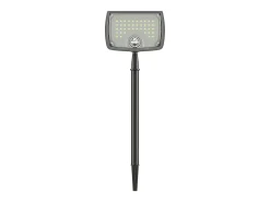 Outlet SOLARGEO Baliza solar o mural con detector de movimiento - 700 lúmenes - CHENDI Negro