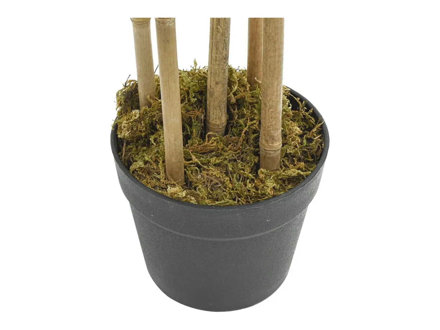 Bambú artificial 730 hojas 120 cm Verde Outlet