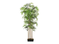 Bambú artificial 1605 hojas 180 cm Verde