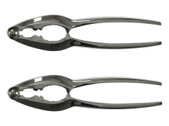 Cook Concept Bandeja con soporte y cuchillo para ostras Plateado Outlet