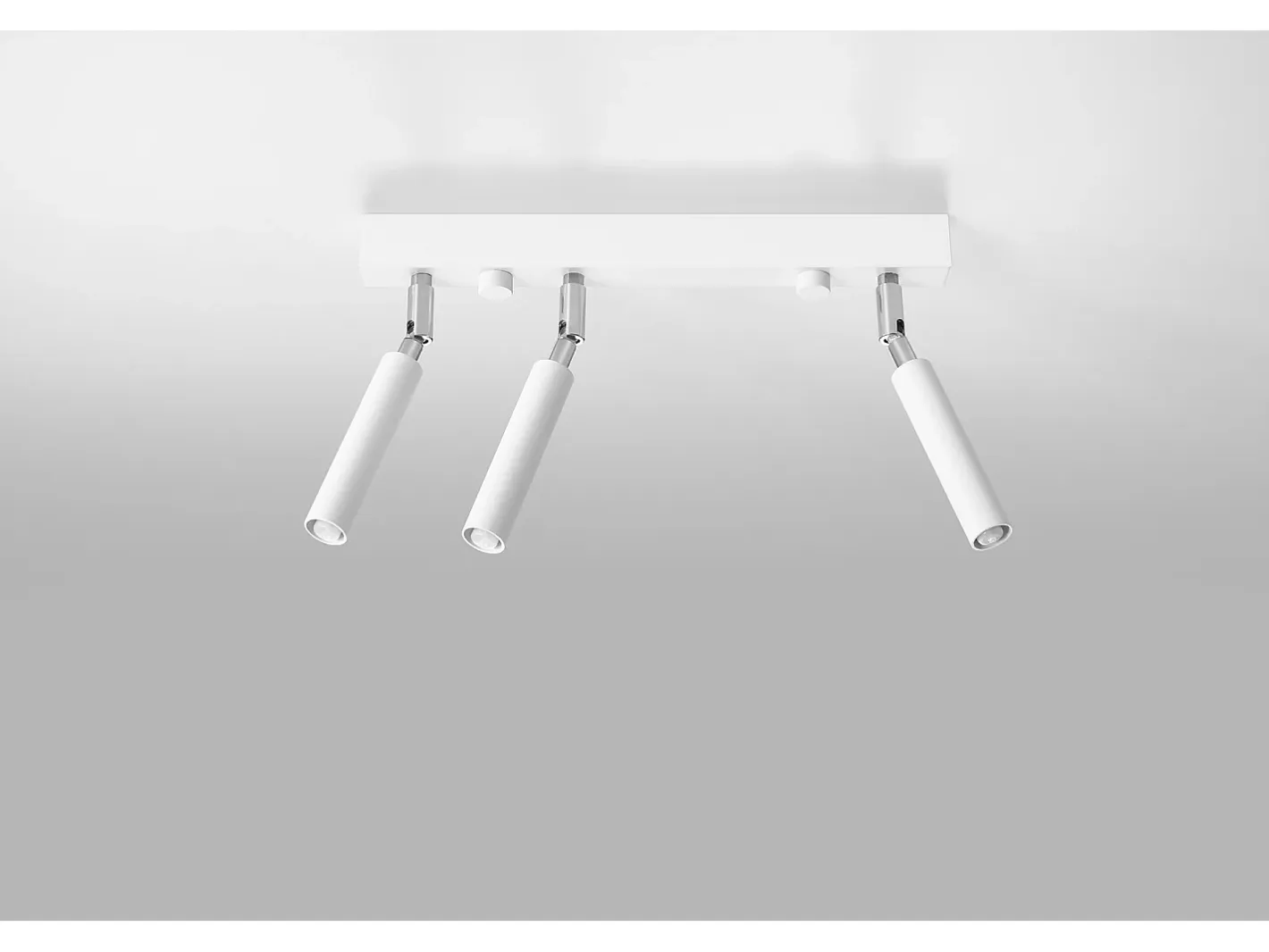 Sollux Lighting Barra Dritta Incasso 3 Luci Bianco G9 Barra recta Flush 3 Light White G9 Blanco New