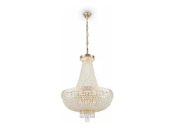Online Maytoni Bella Grand Chandelier Oro y Cristal, 8 Luces, E14 Dorado