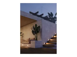 Discount Beneito & Faure - Aplique LED empotrable Artis R Wall de 4,5 W - Aplique de pared redondo IP66 con interruptor 2700K/3200K/4000K Blanco