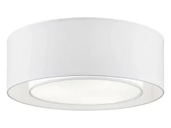 Maytoni Plafón-Bergamo Plafón Flush Cilíndrico Cromo, 3 Luces, E27 Gris